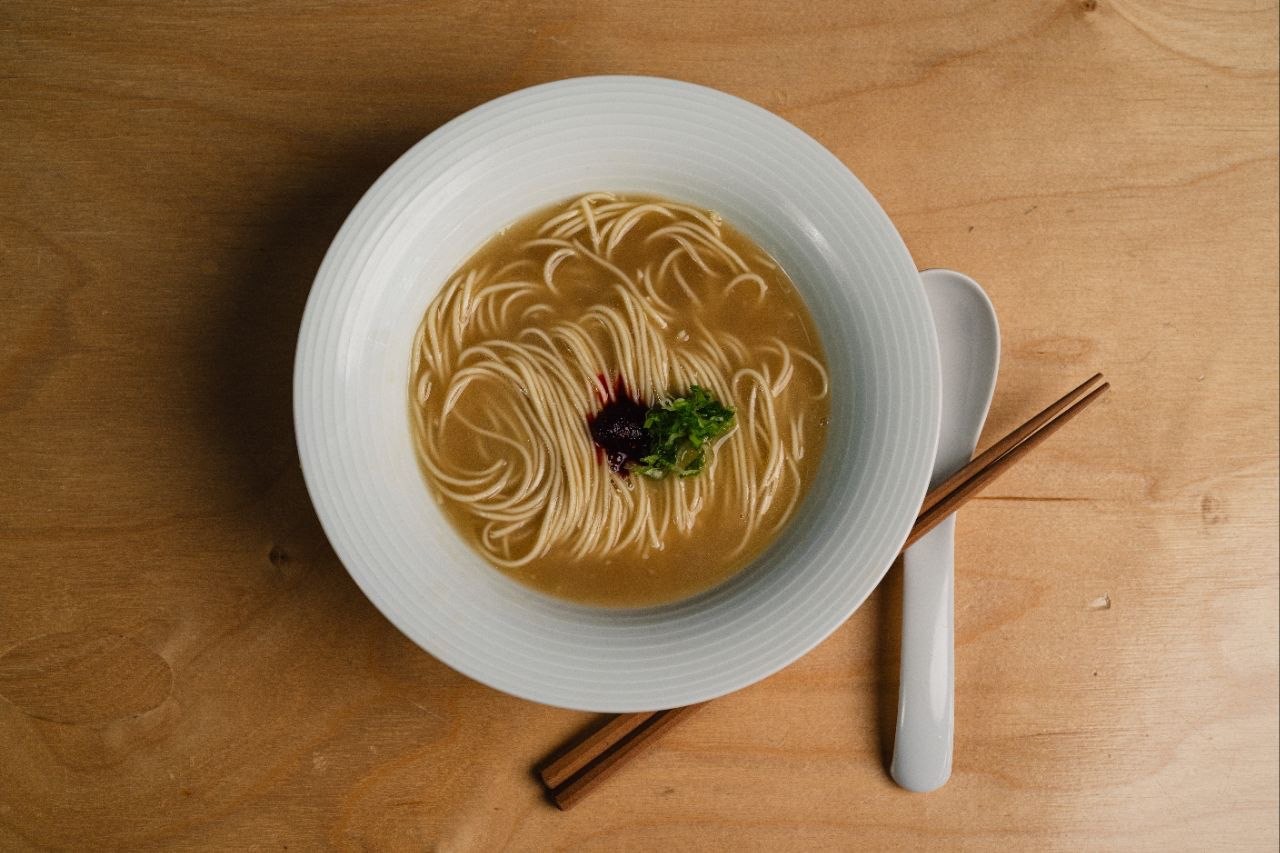 Traditional tonkotsu ramen